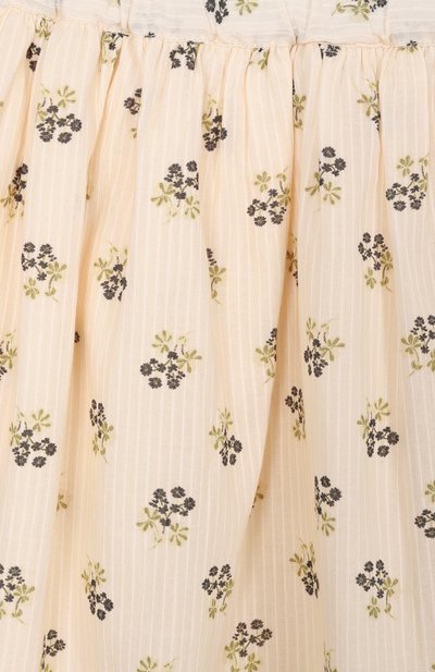 Хлопковая юбка BONPOINT кремового цвета по цене 21200 руб., арт. S06GSKW00007/4A-8A, фото 3 Хлопковая юбка BONPOINT, арт. S06GSKW00007/4A-8A, фото 3