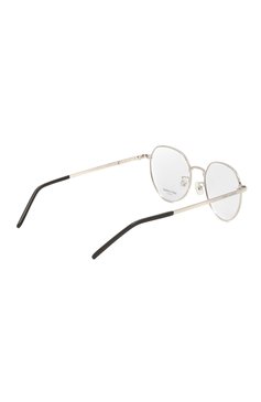 Женские оправа SAINT LAURENT серебряного цвета, арт. SL 647/F 002 | Фото 5 (Региональные ограничения белый список (Axapta Mercury): Не проставлено; Нос: Не проставлено; Тип очков: Оправа; Кросс-КТ: Оправы-унисекс; Материал: Металл; Очки форма: Круглые; Оптика Гендер: оптика-унисекс)