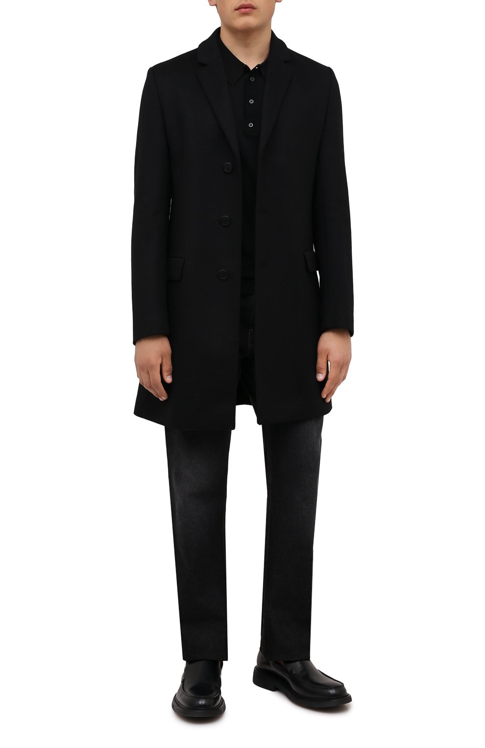 Пальто из шерсти и кашемира HUGO, арт. 50456693, фото 2