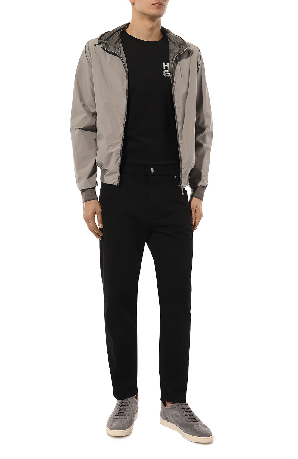 Хлопковая футболка HUGO, арт. 50508944, фото 2