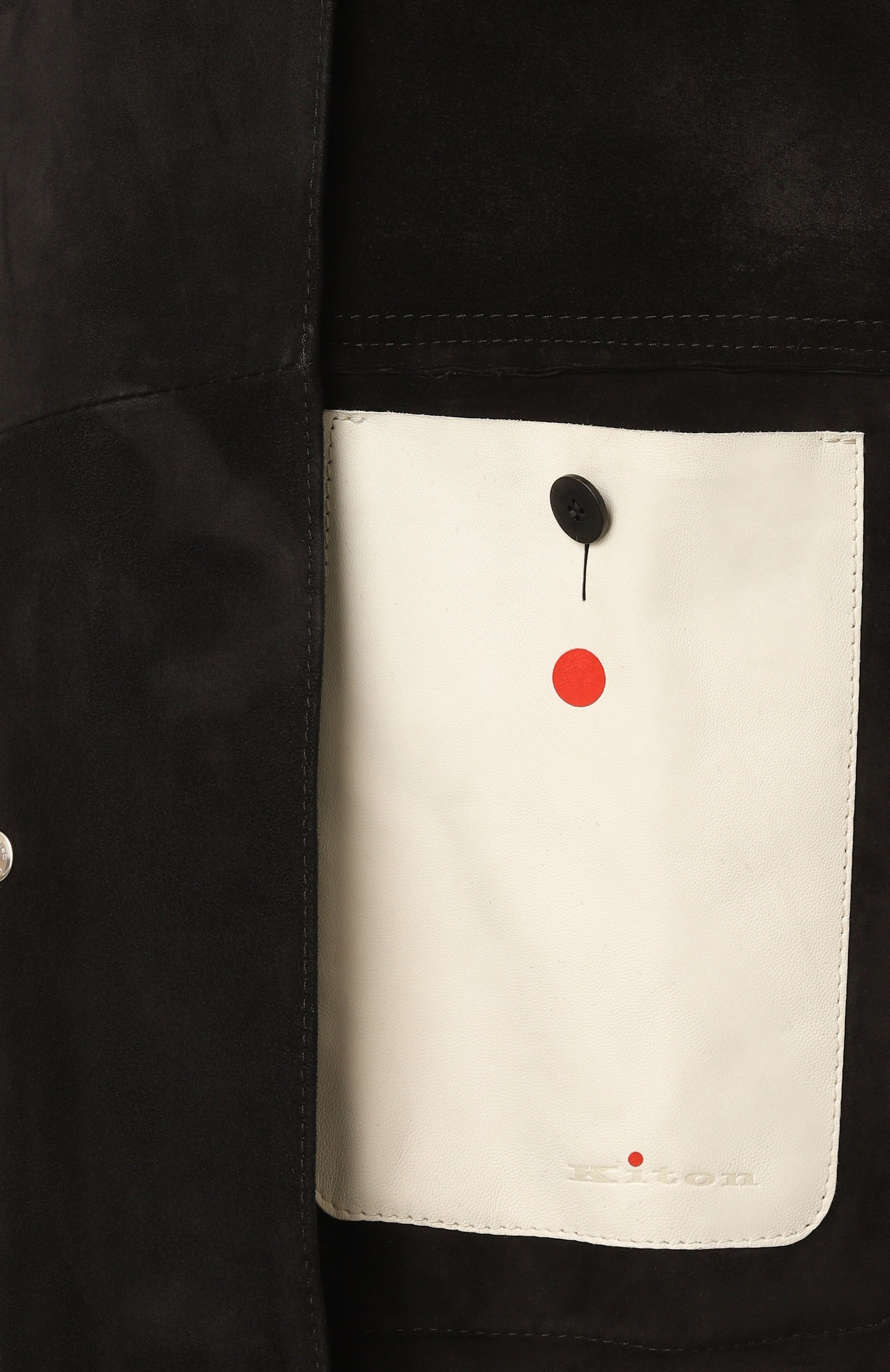 Замшевый бомбер KITON, арт. UW2110V0820F18, фото 6