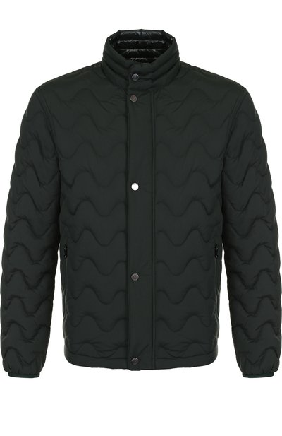 Стеганая куртка на молнии с воротником-стойкой ZEGNA, арт. VR016/ZZ040, фото 1