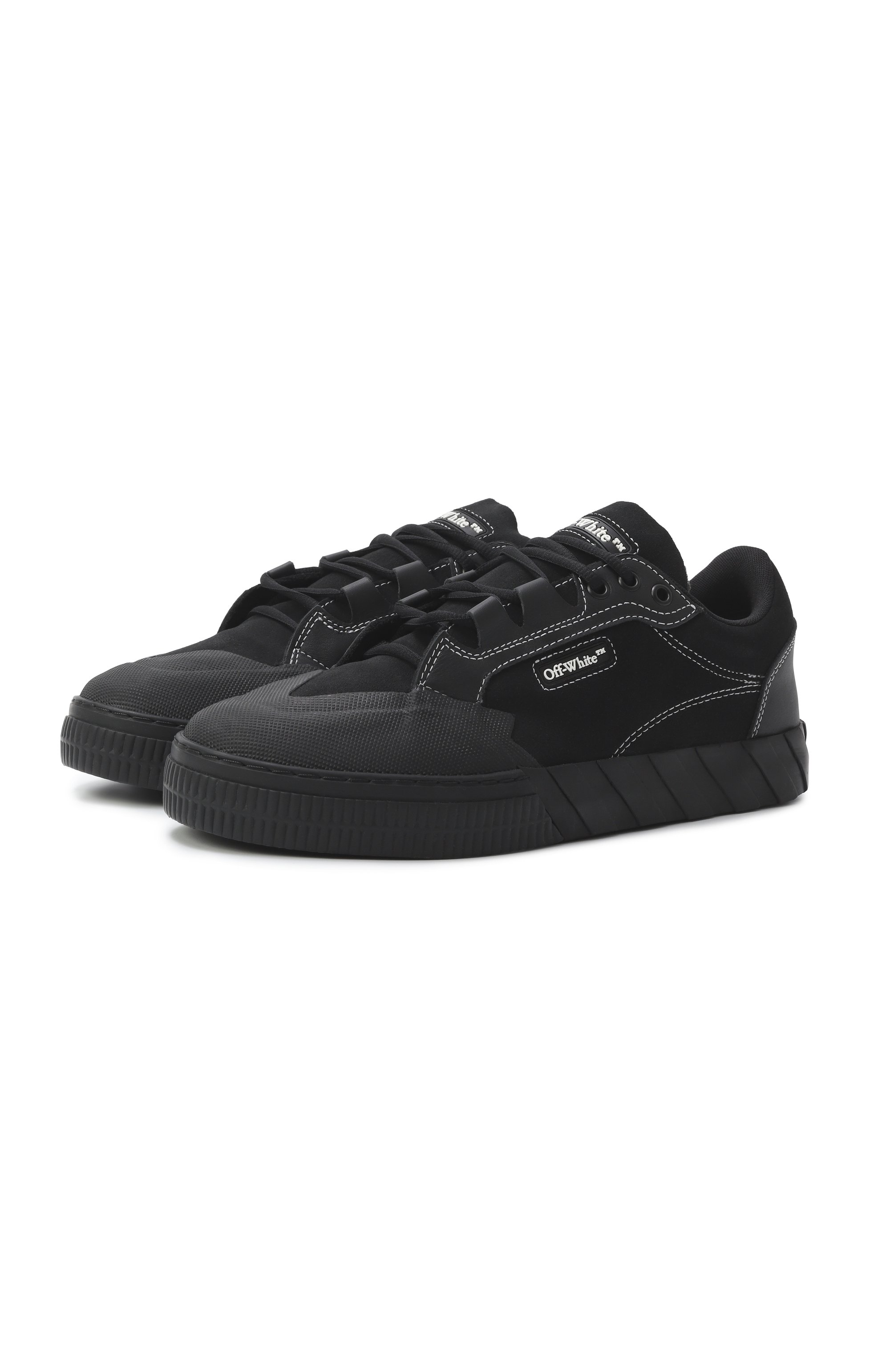 Замшевые кеды vulcanized 779 OFF-WHITE, арт. 0MIA296C99LEA001, фото 1