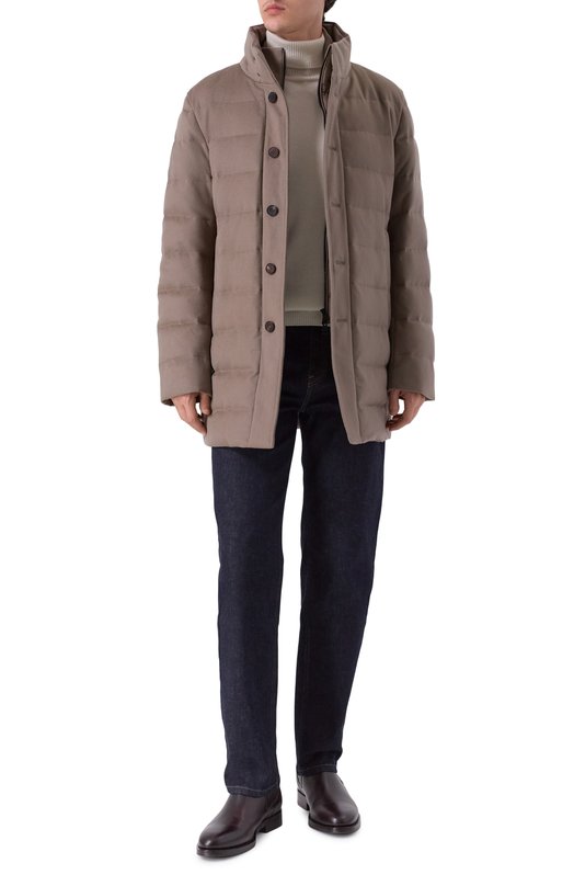 Пуховая куртка Duno 0RLAND0/PRAT0 Бежевый  0RLAND0/PRAT0 Фото 2