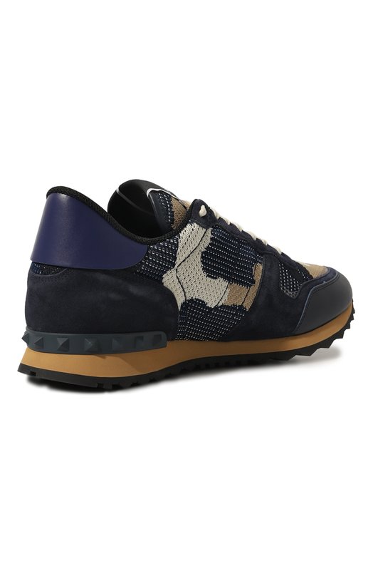 Комбинированные кроссовки Rockrunner Valentino 4Y2S0723/QRK Синий  4Y2S0723/QRK Фото 5
