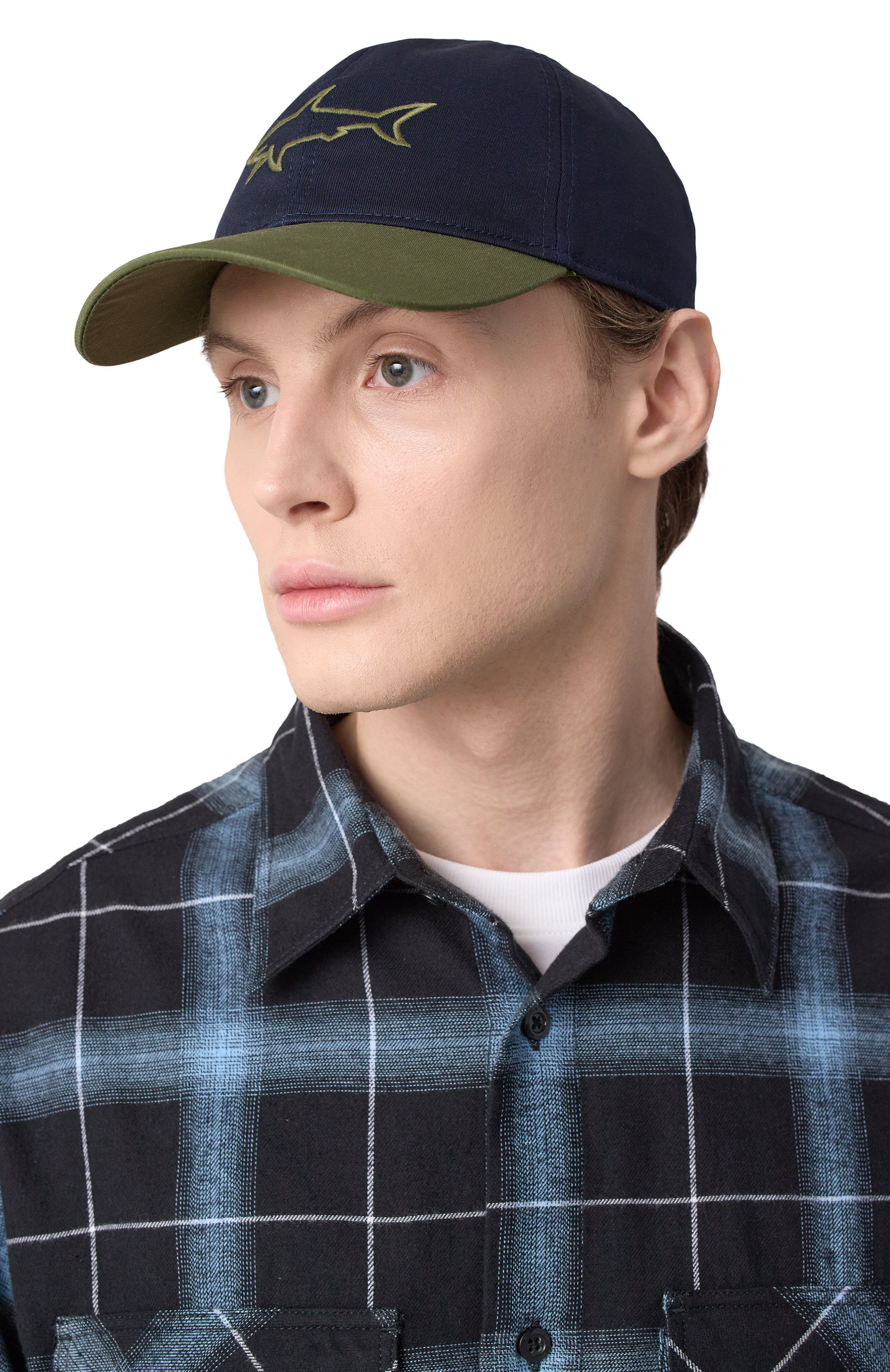 Хлопковая бейсболка PAUL&SHARK темно-синего цвета по цене 16300 руб., арт. 25417101, фото 2 Хлопковая бейсболка PAUL&SHARK, арт. 25417101, фото 2