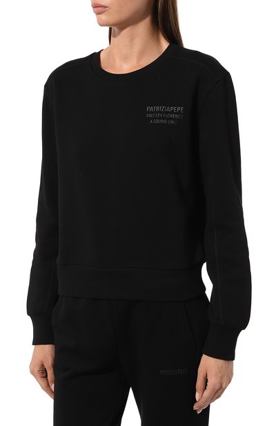 Хлопковый свитшот PATRIZIA PEPE, арт. 8M1536_J096, фото 3