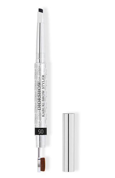 Женский карандаш для бровей с кистью кабуки diorshow kabuki brow styler, оттенок 05 черный (0.29g) DIOR, арт. C021300005