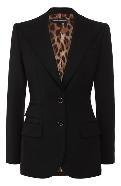 Женский шерстяной жакет DOLCE & GABBANA, арт. F29CLT/FUCCS
