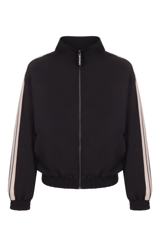 Бомбер Palm Angels PMEB029F25FAB001 Чёрный PMEB029F25FAB001