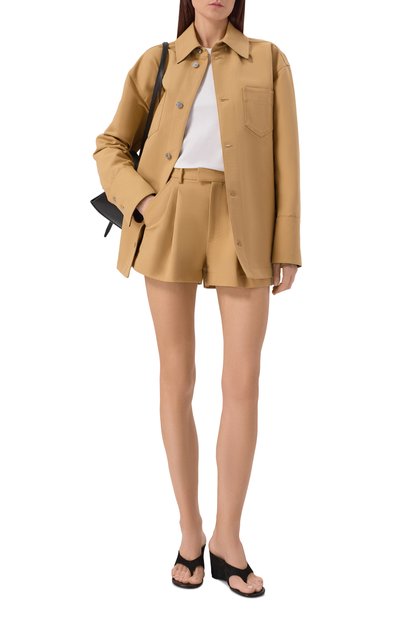 Замшевые мюли yaga 85 JUDE, арт. YAGA WEDGE SANDAL/SUEDE LEATHER, фото 3