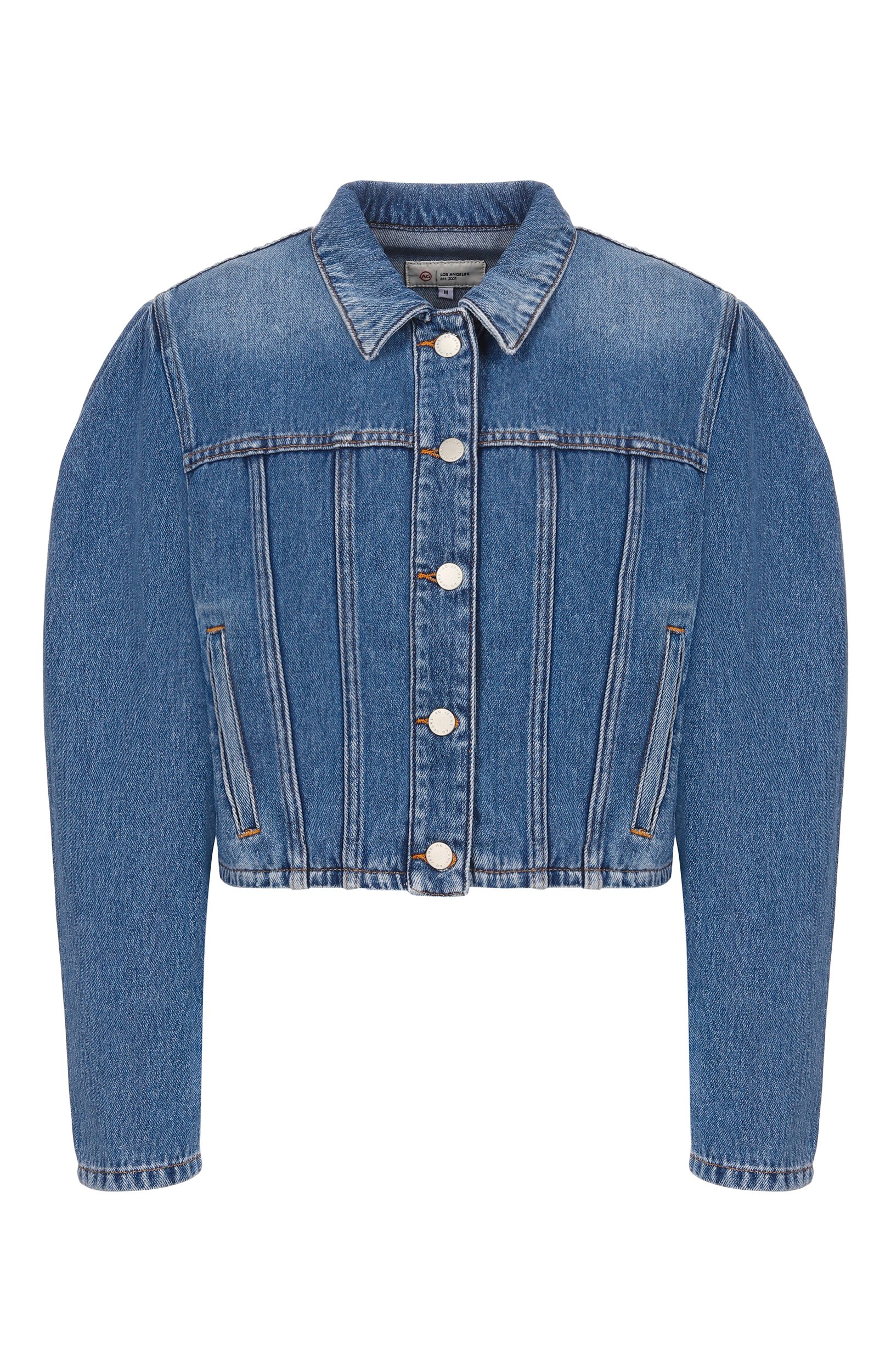 Джинсовая куртка detroit AG ADRIANO GOLDSCHMIED, арт. W0206-171/DETR0IT-CR0PPED JACKET, фото 1