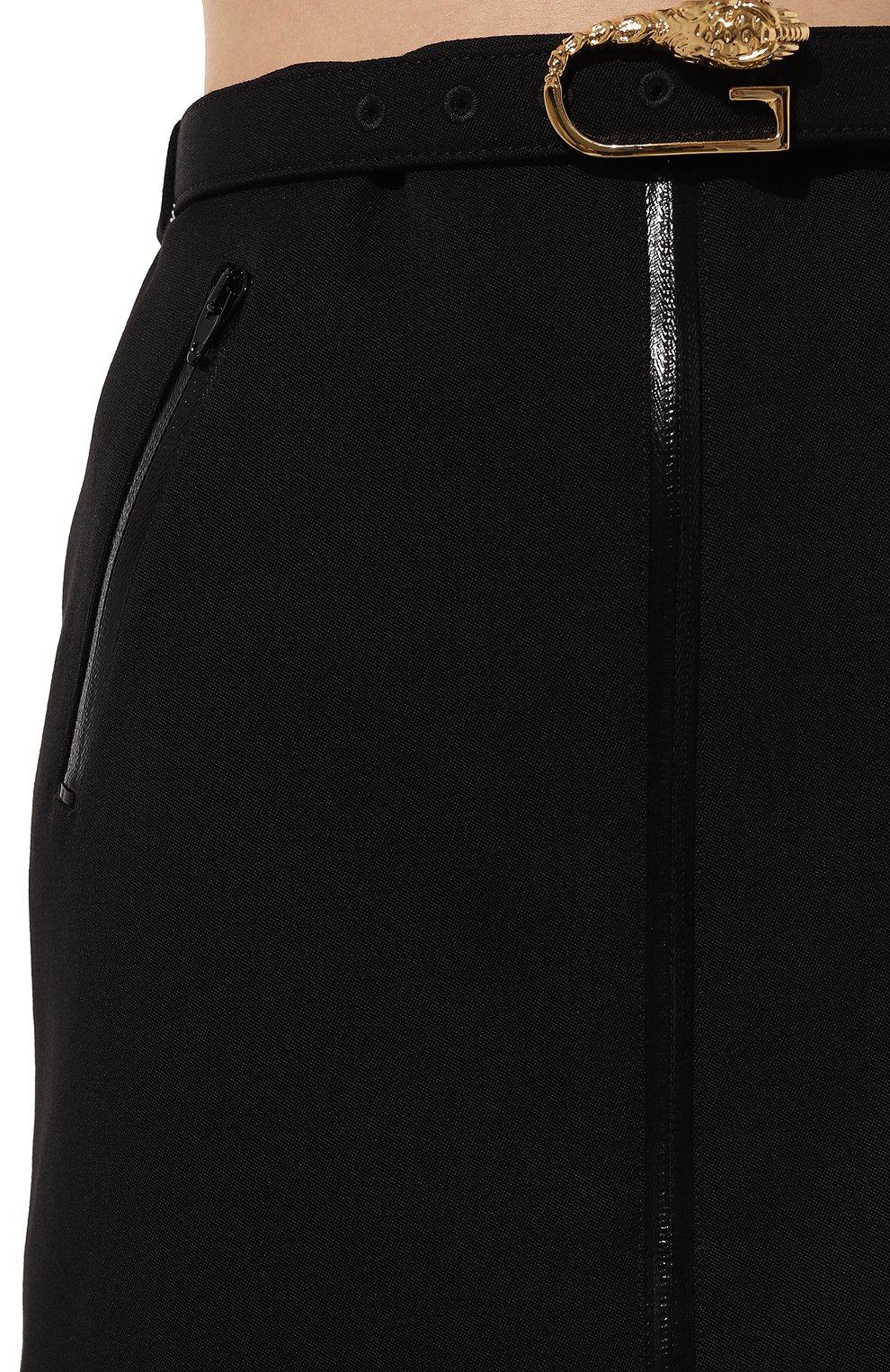 Шерстяная юбка GUCCI, арт. 761364/Z8BPC, фото 5