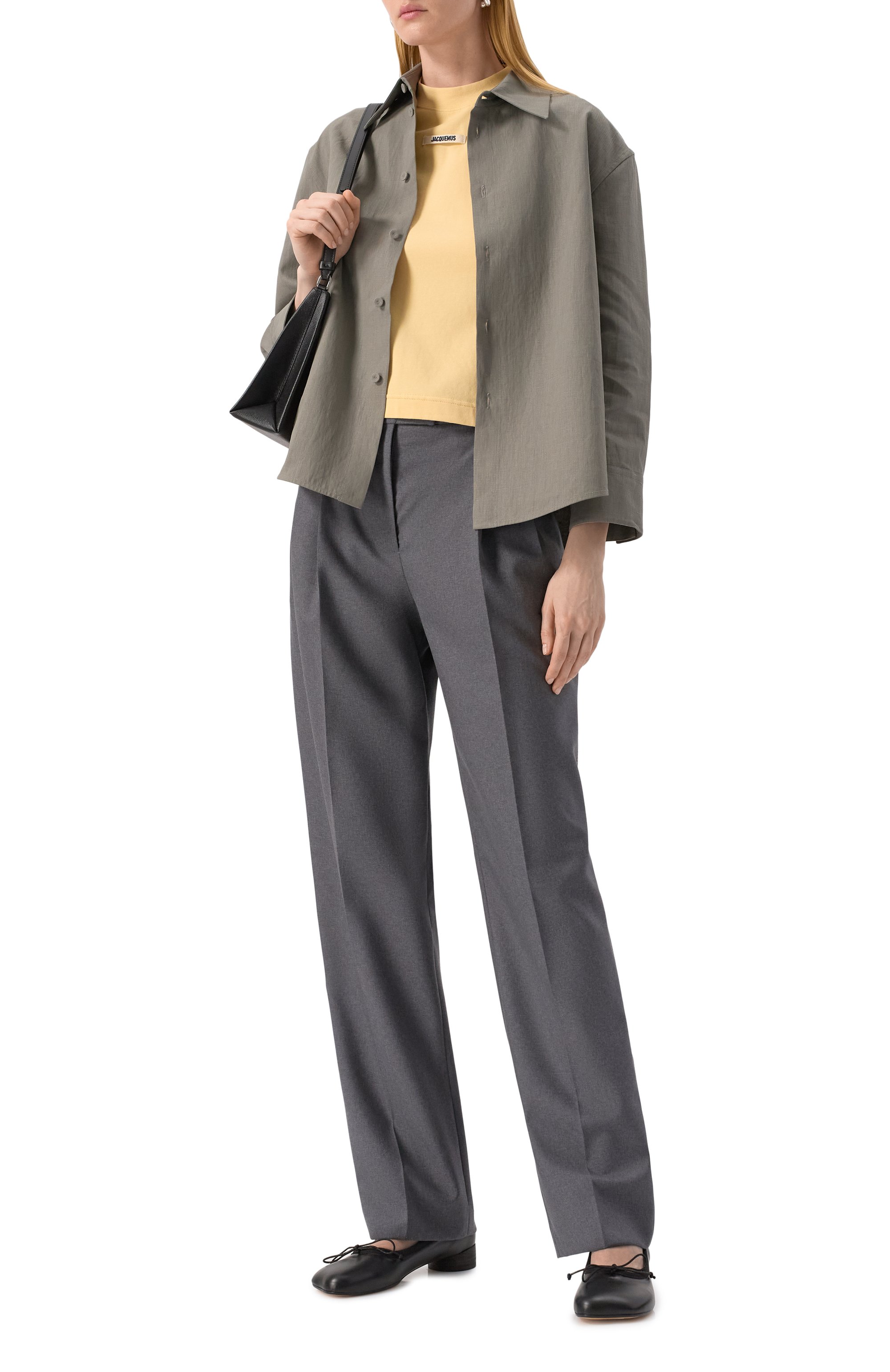 Шерстяные брюки MARNI, арт. PAMA0542SU/TW839, фото 2