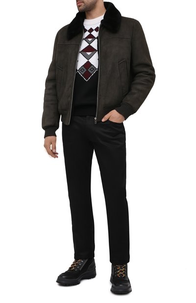 Комбинированные ботинки PRADA, арт. 2TE143-3KML-F0AH9-G000, фото 2