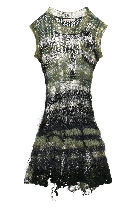 

Шерстяное платье Rodarte, Зелёный
