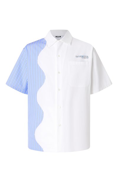 Мужская хлопковая рубашка MSGM, арт. 3840ME02XY/257100