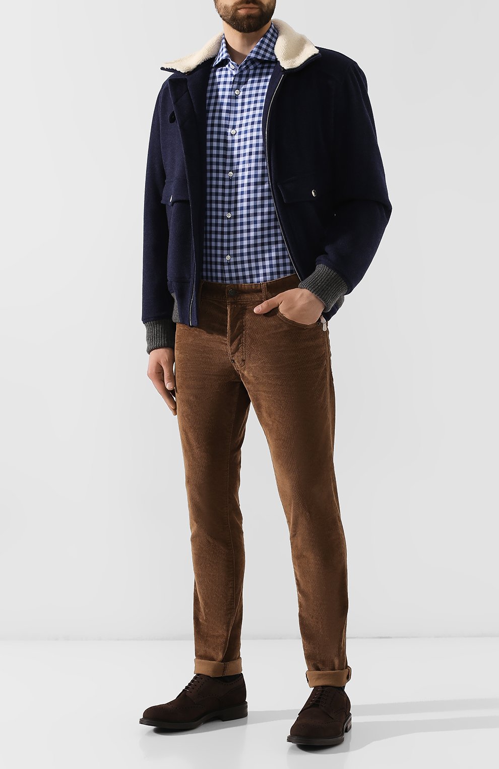 Хлопковая рубашка BOSS, арт. 50415749, фото 2