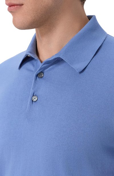 Хлопковое поло KITON, арт. UMKXX33_001, фото 5