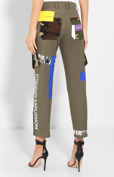 Хлопковые брюки DOLCE & GABBANA, арт. FTBCZT/FU6VJ, фото 4