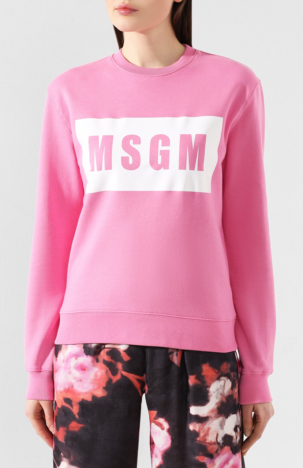 Хлопковый свитшот MSGM, арт. 2841MDM96 207299, фото 3