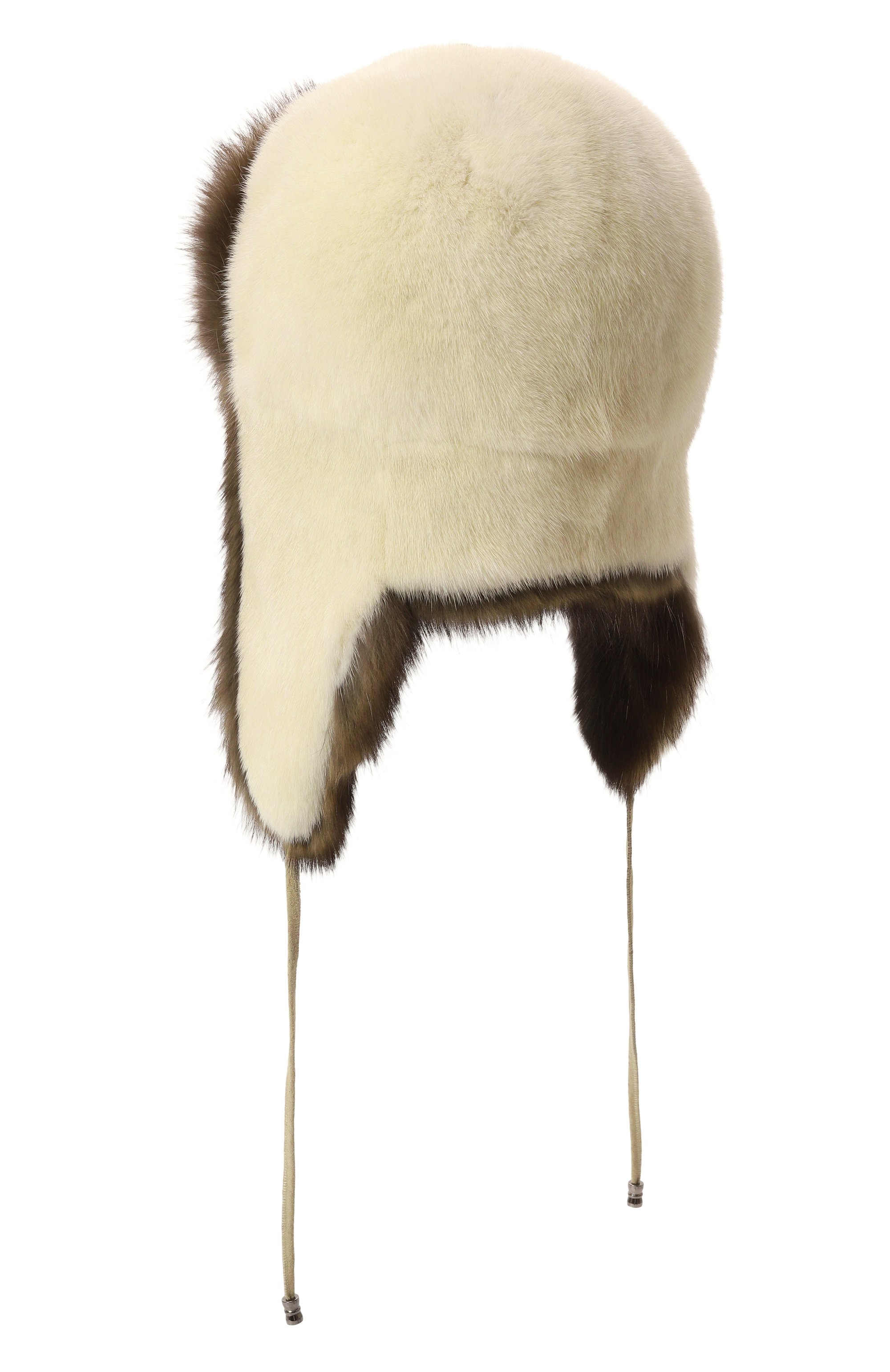 Меховая шапка-ушанка из норки и соболя VICTORIA KUSENKOVA, арт. 091203504094, фото 3