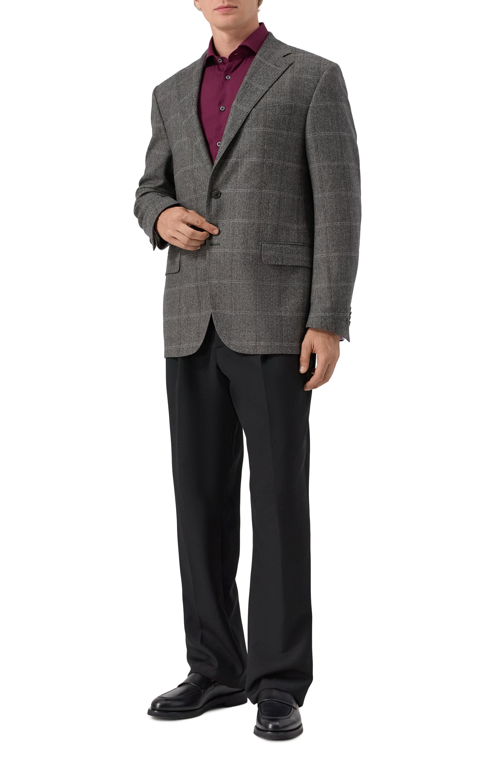 Шерстяной пиджак CORNELIANI, арт. 266008-2616522, фото 2