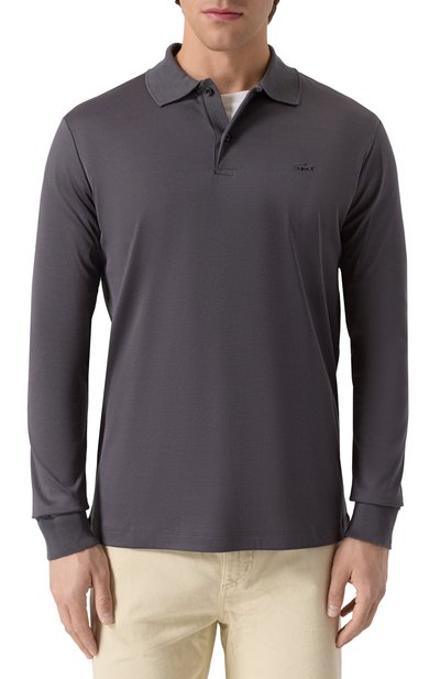 Хлопковое поло PAUL&SHARK, арт. 15311727, фото 3