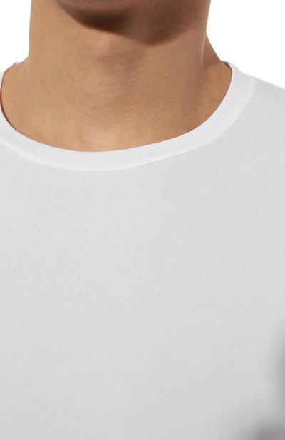 Хлопковая футболка ZEGNA, арт. N2M200090, фото 5