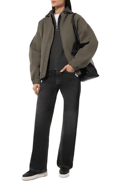 Кожаные кеды SANTONI, арт. WBCD60919BARCSQ4, фото 2