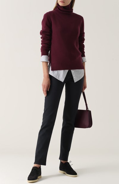 Замшевые ботинки на шнуровке LORO PIANA, арт. FAG3615, фото 2