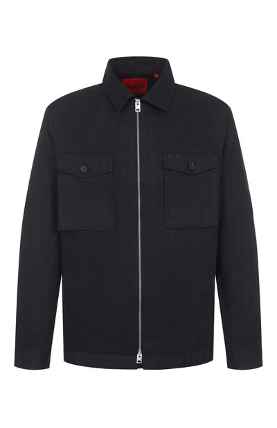 Мужская хлопковая куртка-рубашка HUGO, арт. 50545403