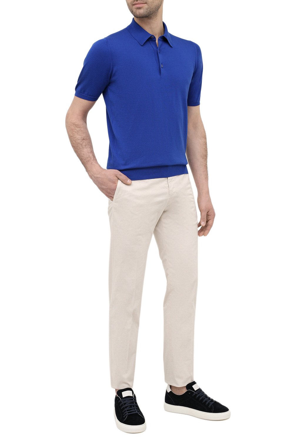 Хлопковое поло KITON, арт. UK33, фото 2