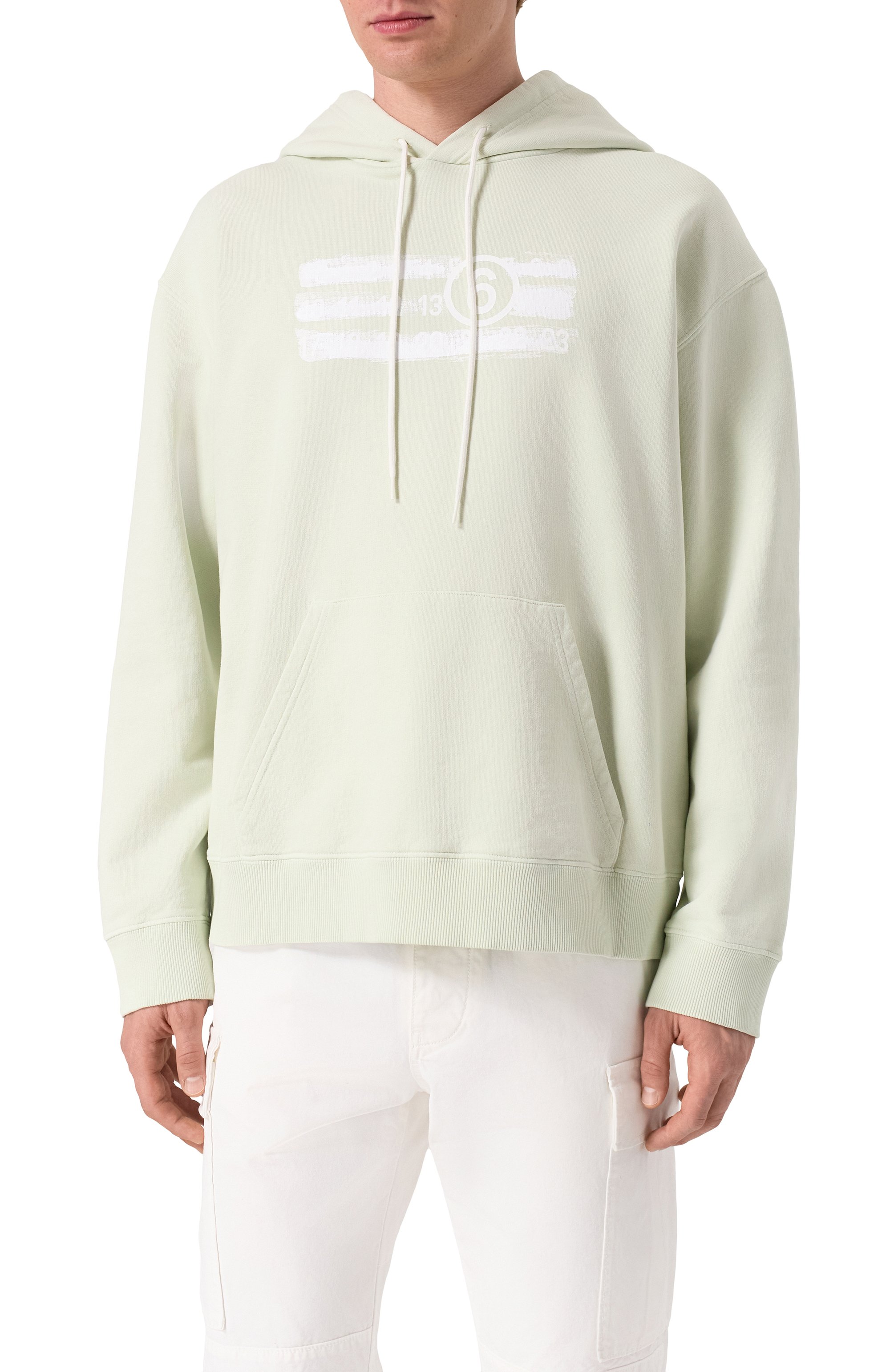 Хлопковое худи MM6, арт. SH2GU0020/M25004, фото 3