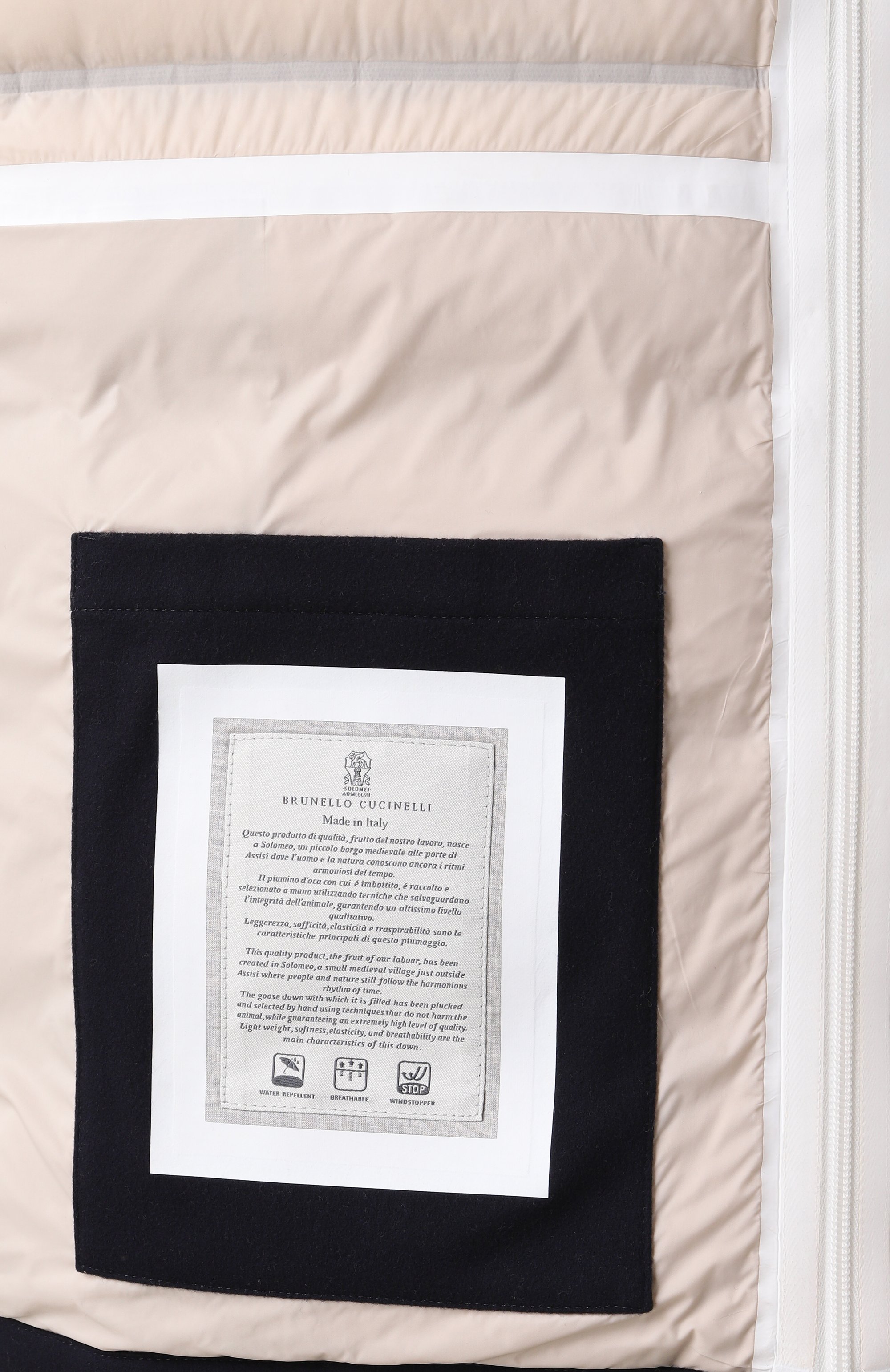 Пуховый жилет BRUNELLO CUCINELLI, арт. MM4631940, фото 7