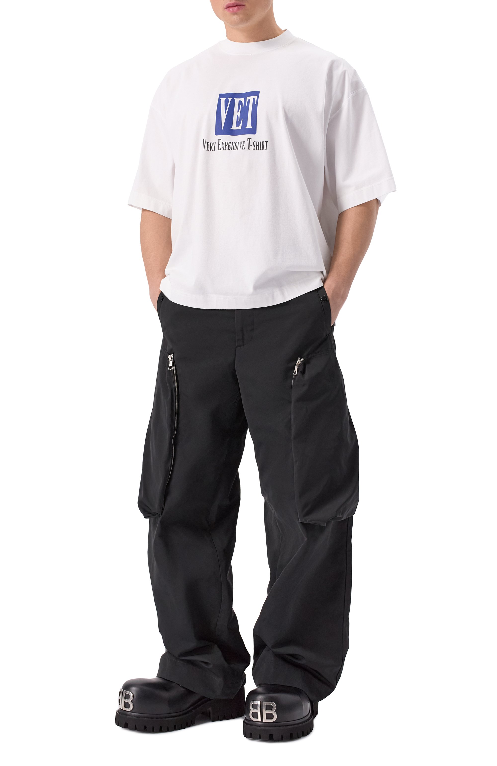 Кожаные дерби stomper BALENCIAGA, арт. 807326/WCDA0, фото 2