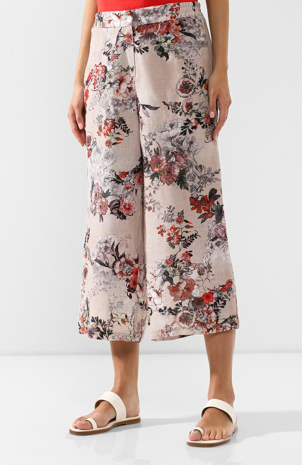 Льняные брюки LA FABBRICA DEL LINO, арт. 90108, фото 3