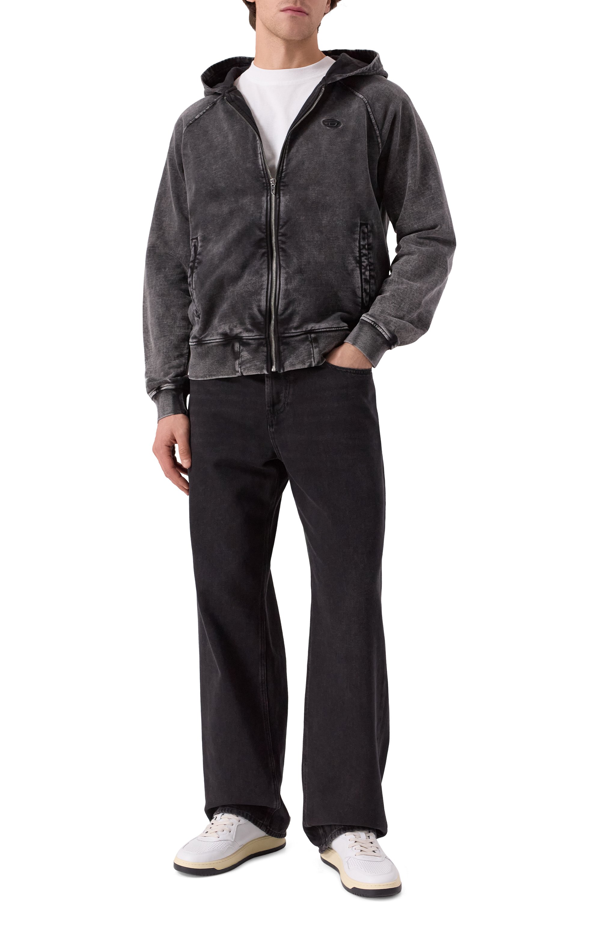 Хлопковая толстовка DIESEL, арт. A21890/0KIBZ, фото 2