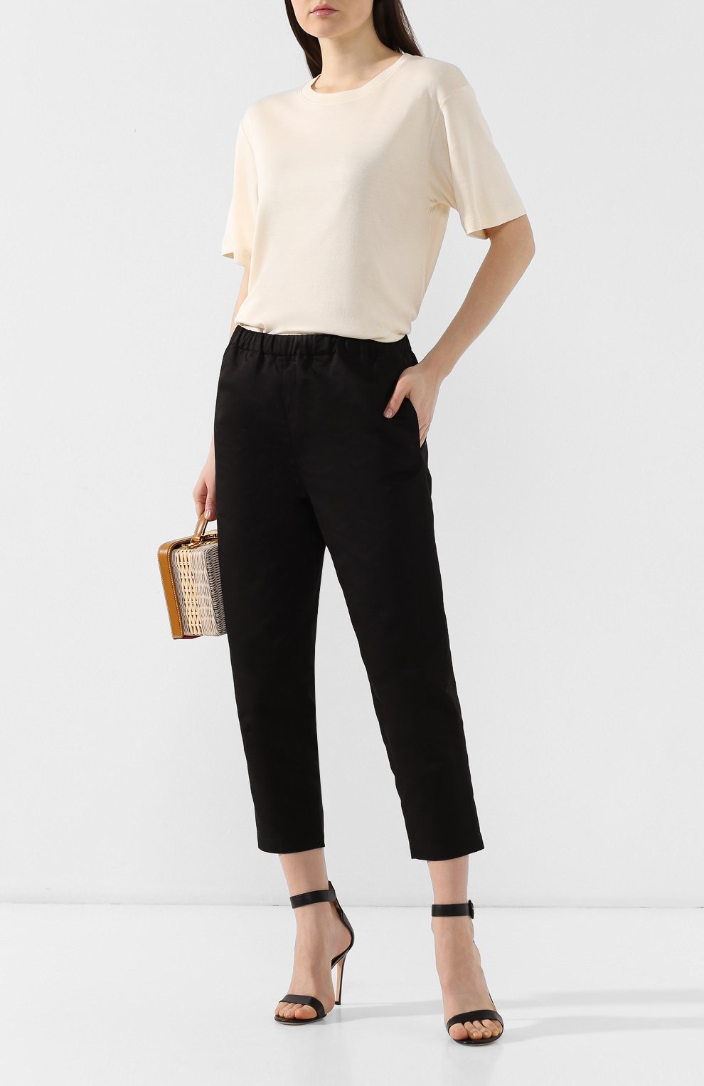 Футболка из смеси шелка и хлопка BOTTEGA VENETA, арт. 546008/VEZV0, фото 2