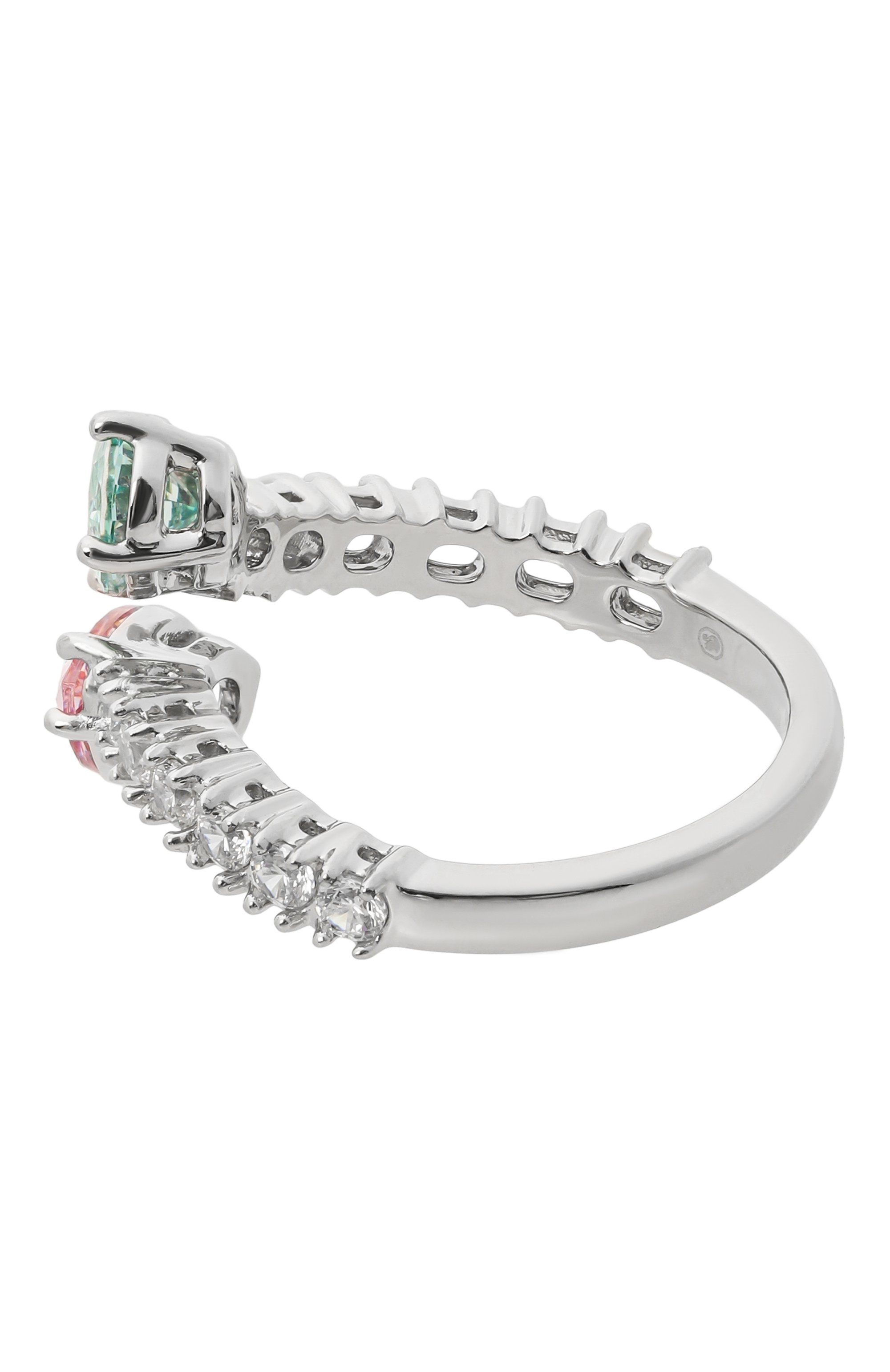 Кольцо ariana grande x swarovsky SWAROVSKI серебряного цвета по цене 19850 руб., арт. 5737373, фото 3 Кольцо ariana grande x swarovsky SWAROVSKI, арт. 5737373, фото 3