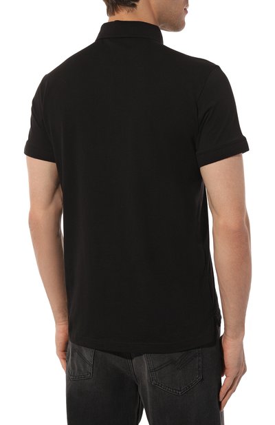 Хлопковое поло EMPORIO ARMANI, арт. 211804/4R482, фото 4
