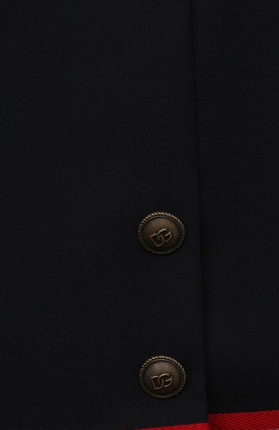 Шерстяная юбка-шорты DOLCE & GABBANA, арт. L55I07/G7NP0, фото 3