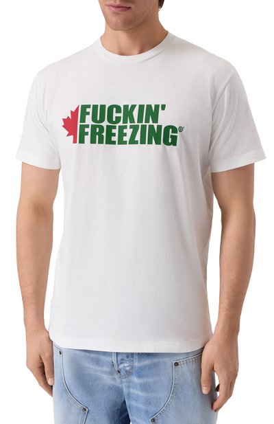 Хлопковая футболка DSQUARED2, арт. S74GD1450/D20020, фото 3