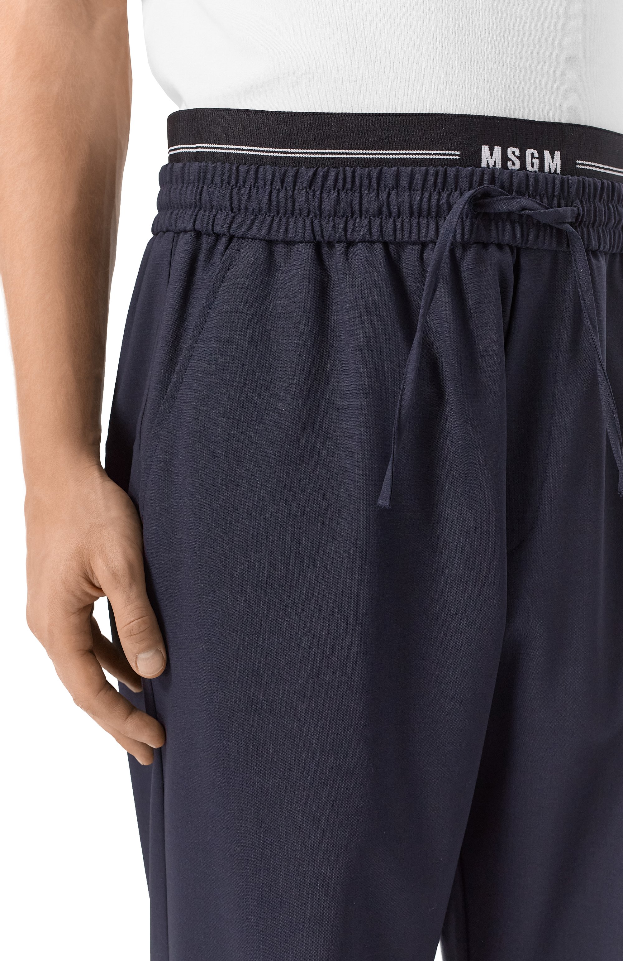 Шерстяные брюки MSGM, арт. 3840MP14/257127, фото 5