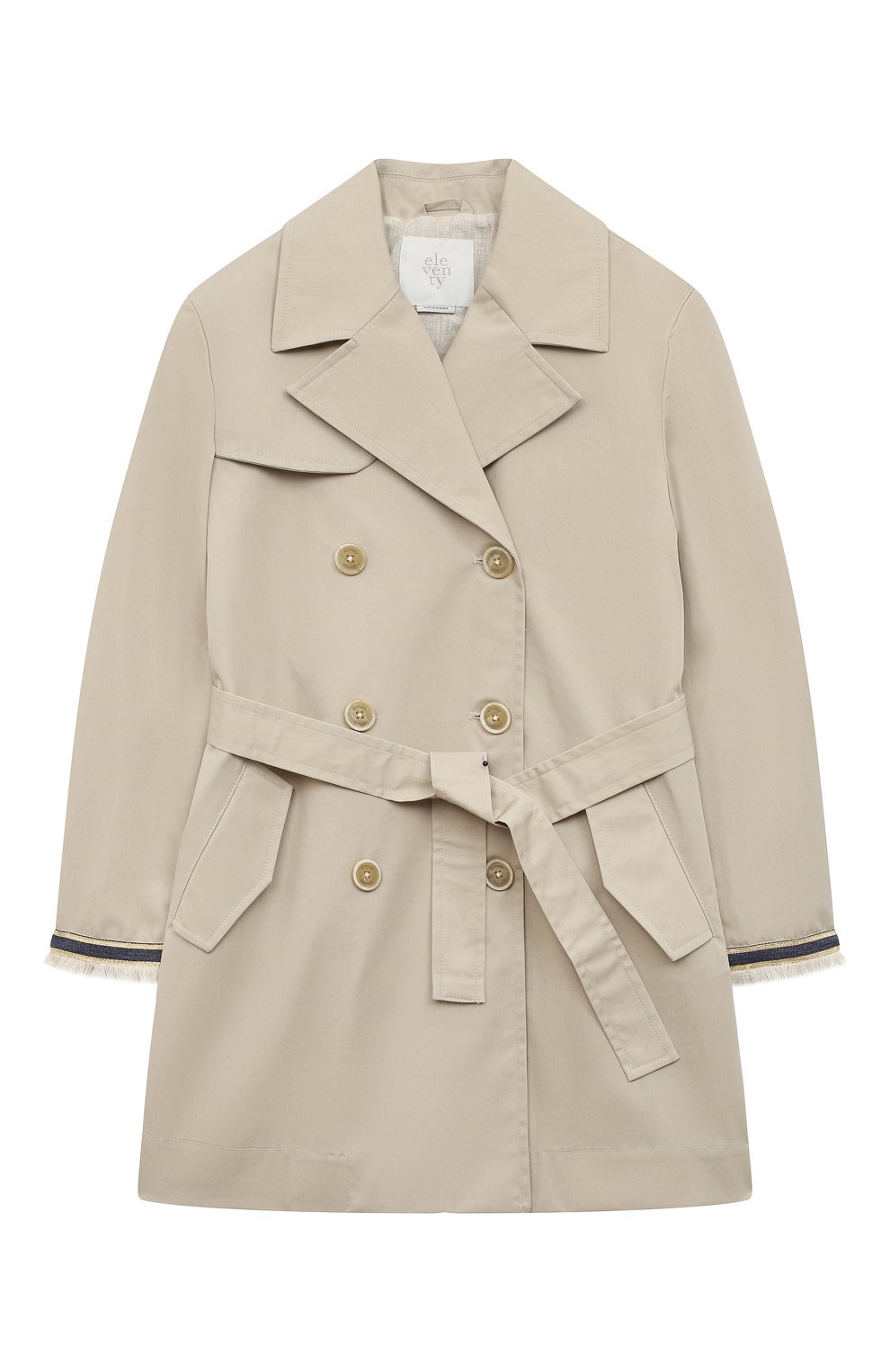 Хлопковый тренч ELEVENTY, арт. ES2A00/G0081/2-10, фото 1