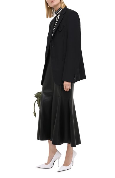 Юбка-миди NANUSHKA, арт. ARTEM_BLACK_VEGAN LEATHER, фото 2