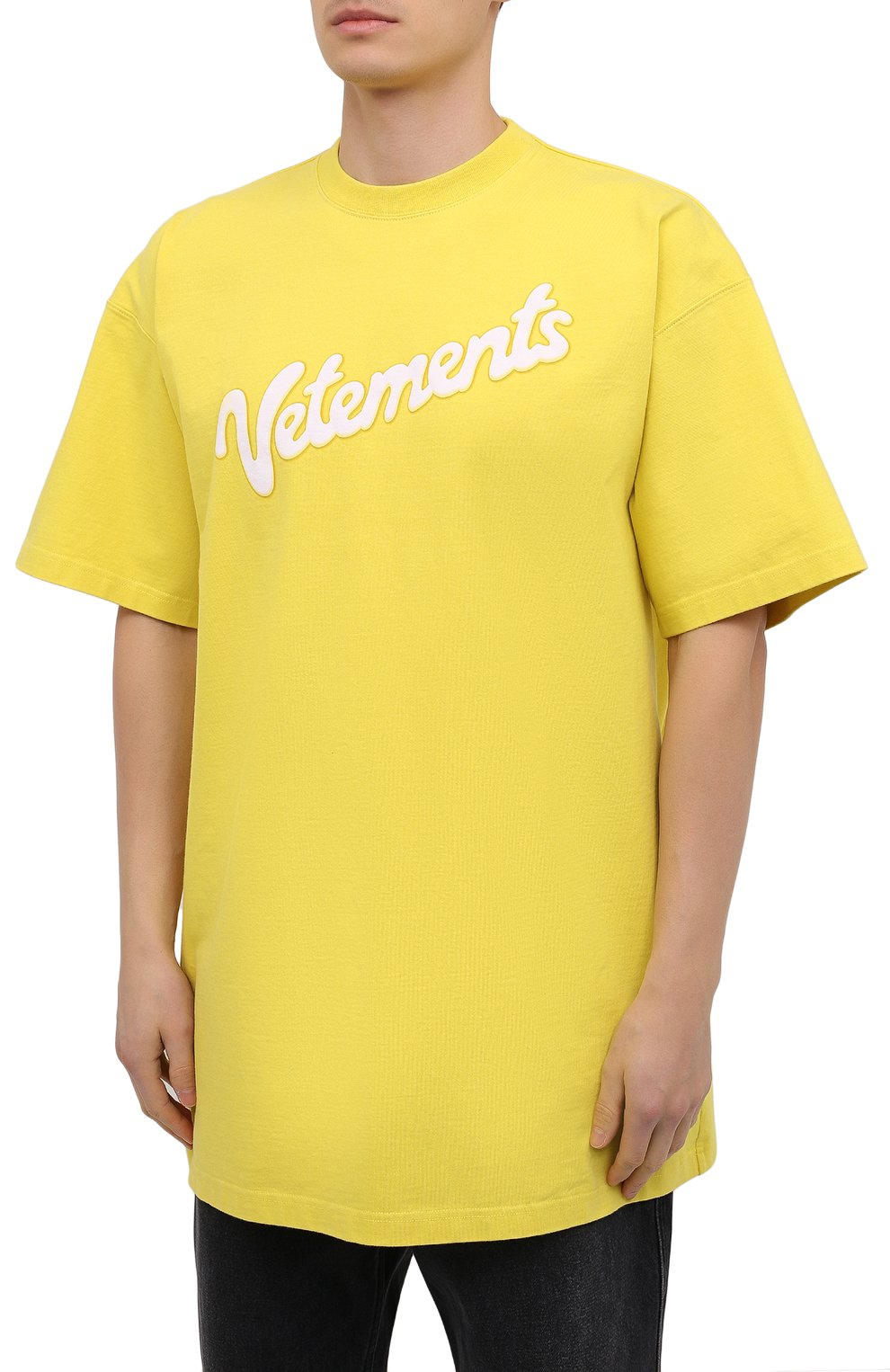 Хлопковая футболка VETEMENTS, арт. UE51TR760Y 1614/M, фо то 3