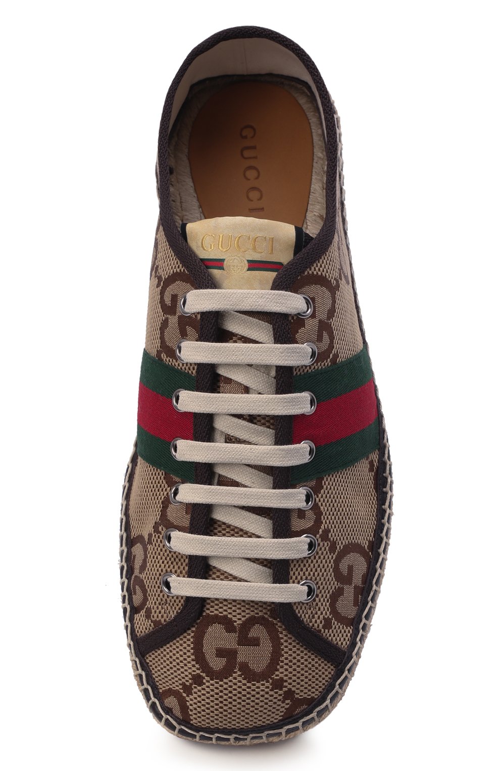 Текстильные эспадрильи GUCCI, арт. 675170/UK0C0, фото 6