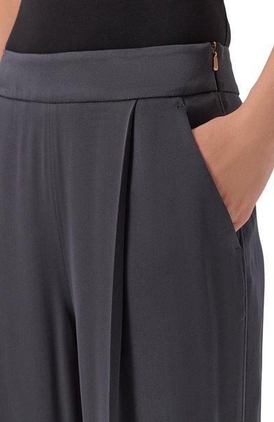 Брюки из вискозы и шелка AGNONA, арт. T71008E/U5073E, фото 5