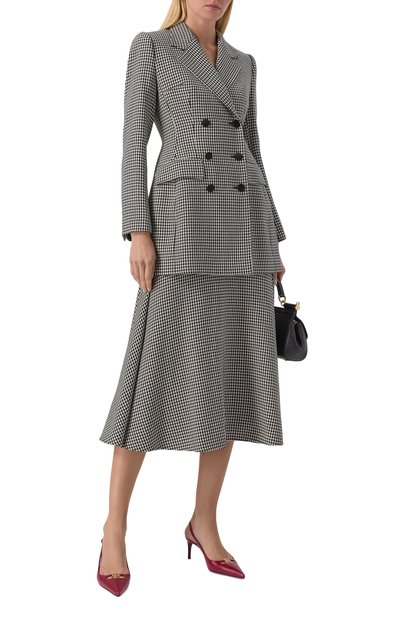 Кожаные туфли lollo 60 DOLCE & GABBANA, арт. CG0796/A1953, фото 3